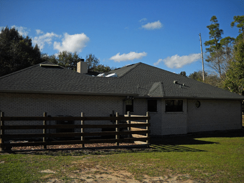 nice residential roof